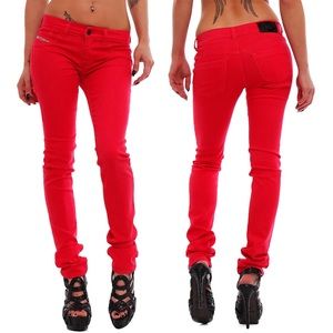 DIESEL Livier Low Rise Skinny Jeans